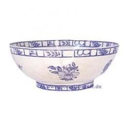 Gien Oiseau Bleu monochrome Salad Bowl 23 cm