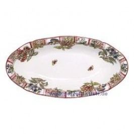 Gien Jardin Imaginaire Side Dish 27.8 x 14.2 cm