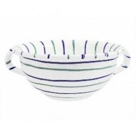 Gmundner Ceramics Traunsee Bowl with Handle 25 cm