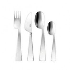 Sambonet Kids - Edelstahl rostfrei Kids cutlery set 'Conca Gio Ponti' 4 pcs