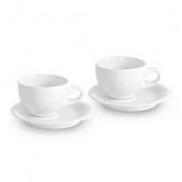 Kahla Café Sommelier White Cappuccino International Cups Set 4 pcs 0,23 L / h: 6,9 cm