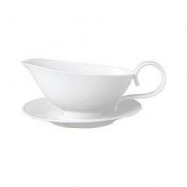 Fürstenberg Carlo weiss Gravy boat saucer