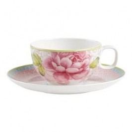 Villeroy & Boch Rose Cottage Tea cup with saucer, color: pink 2 pcs set