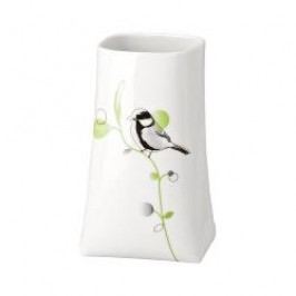 Hutschenreuther 200 Jahre Green Garden Vase 'Great titmouse' 18 cm
