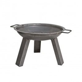Siena Garden Feuerschale XXL Durchmesser 55 cm silber