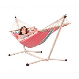 La Siesta Fruta Single-Stabhängemattenset mit Ständer Lychee