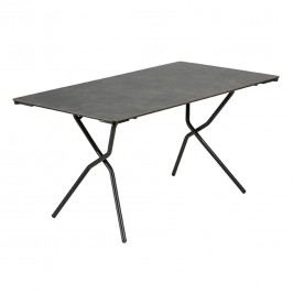 Lafuma Anytime Tisch 140x80cm Stahl/HPL Titan/Volcanic