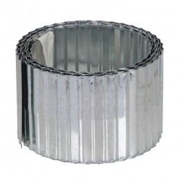 Siena Garden Rasenkante 2x600x15cm Metall Glänzend