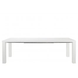 Esstissch 120 X 80 Cm Weiss Hochglanz Lackiert Ausziehbar Actona Ycips Weiß Holz Modern