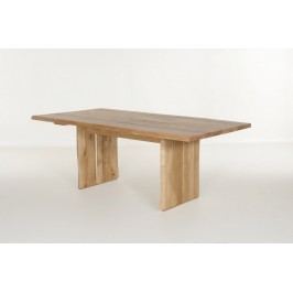 Esstisch 200 X 100 Cm In Eiche Massiv Baumoptik Standard Furniture Tavoli Holz Modern