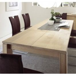 Esstisch 180 - 260 X 90 Cm Eiche Bianco Massiv Geölt Und Gewachst Quadrato Terano Holz Modern