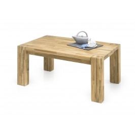 Couchtisch Eiche Massiv Geölt 110 X 70 Cm Mit Massiven Beinen Stolkom Melville Holz Modern