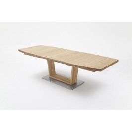 Esstisch 140 X 90 Cm Wildeiche Massiv Geölt Ausziehbar Auf 220 Cm Mca-Furniture Ainatnac Holz Neutral