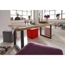 Esstisch Manhattan 160180200220240 x 90 cm, 220 x 100 cm Wildeiche bianco geölt