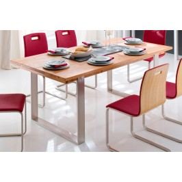 Kufentisch Boston 140 - 220 cm breit Wildeiche geölt, 220 cm + (2x) 50 cm