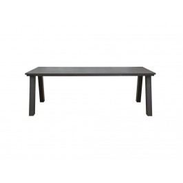 BEPUREHOME Esstisch Eiche Blacknight 222x95cm Almond 376075-BN