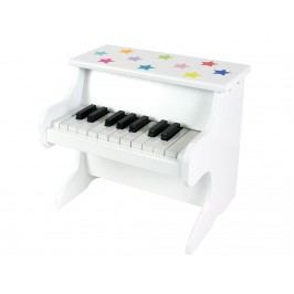 JABADABADO JaBa Music Klavier Weiß mit Sternen W7073