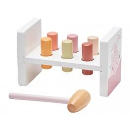 KIDS CONCEPT Klopfbank/Hammerbank Edvin Rosa 1000132