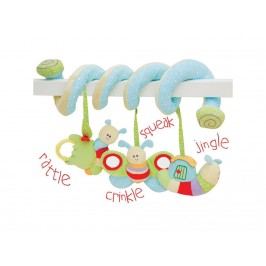 LITTLE BIRD TOLD ME , Baby-Activity Spirale Raupe LB3011