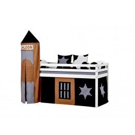 HOPPEKIDS Cowboy Turm für Spielbett Halbhoch Bett Höhe 185cm 36-2002-CW-000